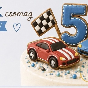 Torta dekoráció mézeskalácsból - Meska.hu