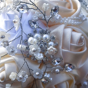 Pezsgő, vanilia örökcsokor és szülőköszöntő szett -  - Meska.hu