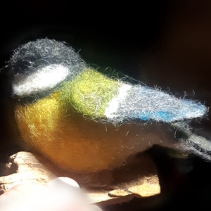 Széncinke - Meska.hu