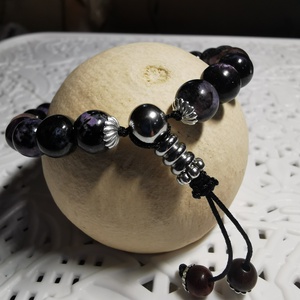 Csaroit karkötő - ékszer - karkötő - bogyós karkötő - Meska.hu