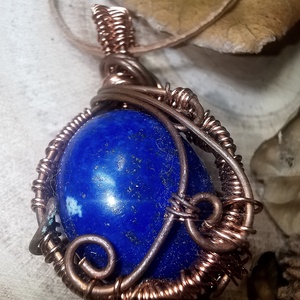 Lapis lazuli medál - Meska.hu