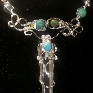 Tiszta kommunikáció nyakék, Ékszer, Nyaklánc, Medálos nyaklánc, , MESKA