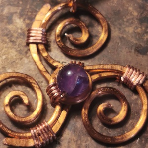 Triskele amulett, Ékszer, Nyaklánc, Medálos nyaklánc, , MESKA