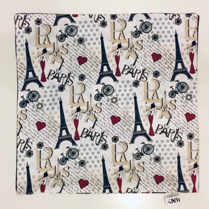 Diszpárna huzat Párizs, Otthon & Életmód, Lakástextil, Párna & Párnahuzat, Díszpárnahuzat, Varrás, MESKA