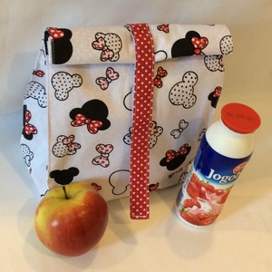 Uzsonnás táska / Lunch bag  /  Ajándék szalvétával  - táska & tok - uzsonna- & ebéd tartó - szendvics csomagoló - Meska.hu