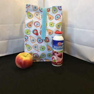 Uzsonnás táska / Lunch bag / ajándék szalvétával  - táska & tok - uzsonna- & ebéd tartó - ebéd tasak, doboz - Meska.hu
