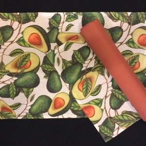 Konyharuha avokado mintával  - otthon & életmód - konyhafelszerelés, tálalás - konyhai textil - konyharuha & törlőkendő - Meska.hu