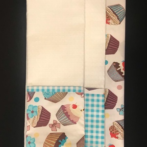 Konyharuha szett muffin mintás  - otthon & életmód - konyhafelszerelés, tálalás - konyhai textil - konyharuha & törlőkendő - Meska.hu