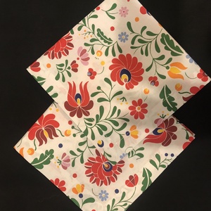 Szalvéta szett matyó mintával  / Zero Waste  - otthon & életmód - konyhafelszerelés, tálalás - konyhai textil - szalvéta - Meska.hu