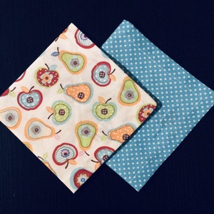 Uzsonnás táska / Lunch bag / ajándék szalvétával  - táska & tok - uzsonna- & ebéd tartó - ebéd tasak, doboz - Meska.hu