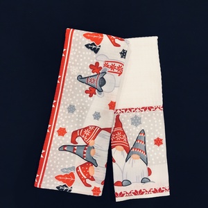 Konyharuha szett karácsonyi manók  - Meska.hu