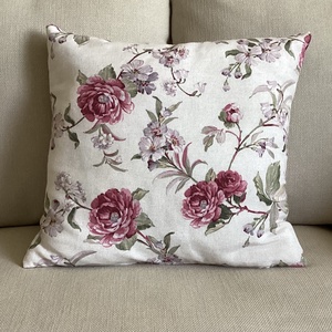 Díszpárnahuzat rózsa mintával  - otthon & életmód - lakástextil - párna & párnahuzat - díszpárnahuzat - Meska.hu