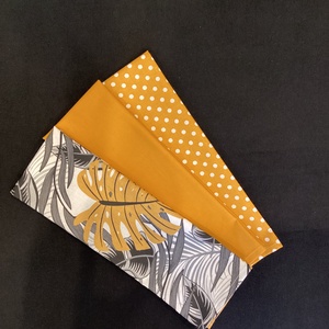 Konyharuha szett levél mintás - otthon & életmód - konyhafelszerelés, tálalás - konyhai textil - konyharuha & törlőkendő - Meska.hu