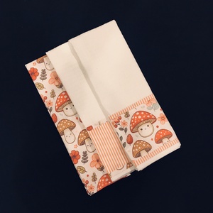 Konyharuha szett gomba mintával - otthon & életmód - konyhafelszerelés, tálalás - konyhai textil - konyharuha & törlőkendő - Meska.hu