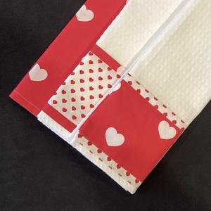 Konyharuha szett szívecske mintával - Meska.hu