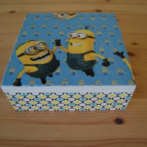 Minions doboz - Meska.hu