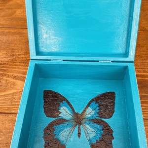 Pillangó doboz - otthon & életmód - dekoráció - asztal és polc dekoráció - díszdoboz - Meska.hu