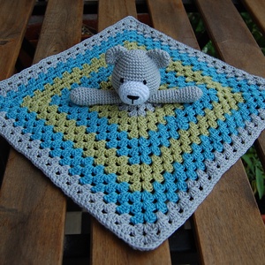 Horgolt macis szundikendő - játék & sport - Meska.hu