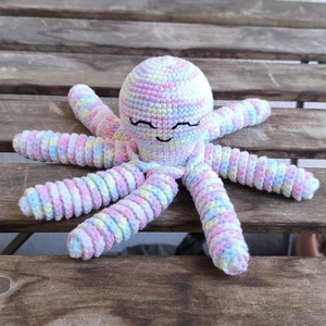 Horgolt polip, Játék & Sport, Plüssállat & Játékfigura, Polip, medúza, Horgolás, Hímzés, MESKA