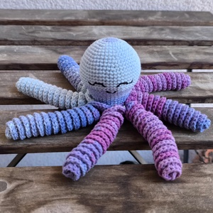 Horgolt polip, Játék & Sport, Plüssállat & Játékfigura, Polip, medúza, Horgolás, Hímzés, MESKA