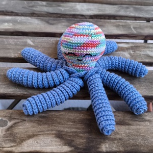 Horgolt polip, Játék & Sport, Plüssállat & Játékfigura, Polip, medúza, Horgolás, Hímzés, MESKA