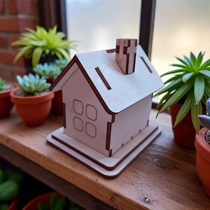 Illatosító házikó, füstölő kéménnyel - otthon & életmód - dekoráció - asztal és polc dekoráció - asztaldísz - Meska.hu