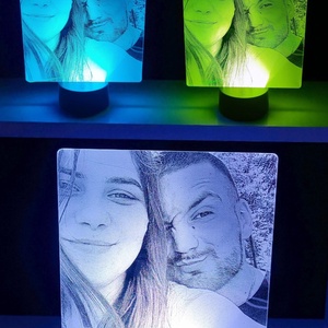 LED- lámpa saját fényképpel - otthon & életmód - lámpa - hangulatlámpa - Meska.hu