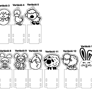 Húsvéti meglepetés kosár - ünnepi díszek, dekorációk - húsvéti díszek és dekorációk - húsvéti tojásfadíszek - Meska.hu