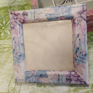Képkeret, Kellékek & szerszámok, Fa, Képkeret, Decoupage, transzfer és szalvétatechnika, MESKA