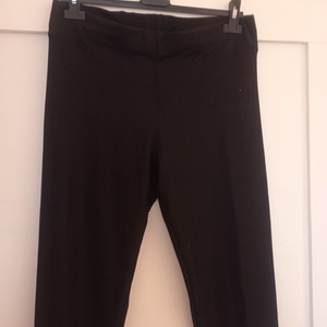 L-es fekete pamut leggings - ruha & divat - női ruha - nadrág - Meska.hu