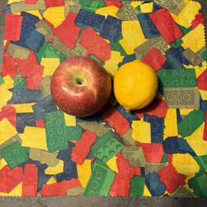 32x30 cm-es méhviaszos kendő , Táska & Tok, Uzsonna- & Ebéd tartó, Szendvics csomagoló, , MESKA