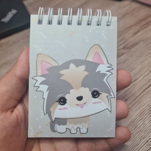 Yorki füzet - cuki notesz - kutya - cuki kutya - jegyzetfüzet - kis füzet - anime - állat - kis kutya - biewer yorki -a6 - otthon & életmód - papír, írószer - jegyzetfüzet & napló - Meska.hu