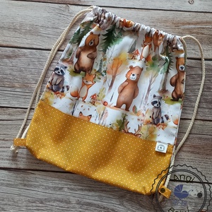 Macis ovis zsák + tornazsák - játék & sport - ovis felszerelés - ovis zsák - Meska.hu