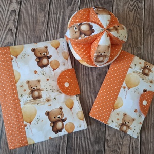 3 részes prémium designer praktikus babalátogató / babaváró szett - Meska.hu