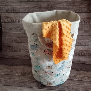 Szennyes ruhatáró kosár / játék tároló - Meska.hu