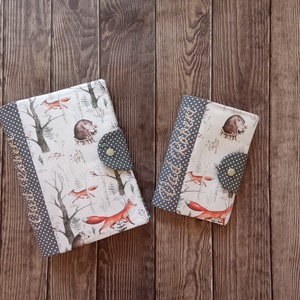 Pelenkatartó táska + egészségügyi kiskönyv borító, Játék & Sport, Babalátogató ajándékcsomag, Varrás, MESKA