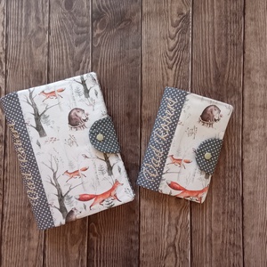 Pelenkatartó táska + egészségügyi kiskönyv borító - játék & sport - babalátogató ajándékcsomag - Meska.hu