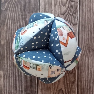 Montessori fejlesztő labda - szétszedhető - játék & sport - 3 éves kor alattiaknak - babalabda - Meska.hu