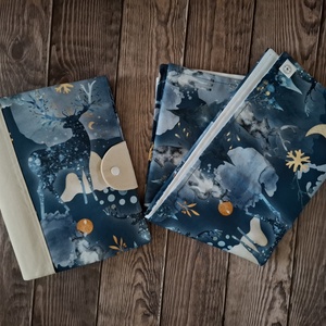Prémium designer pelenkatartó táska + pelenkázó alátét szett - Meska.hu