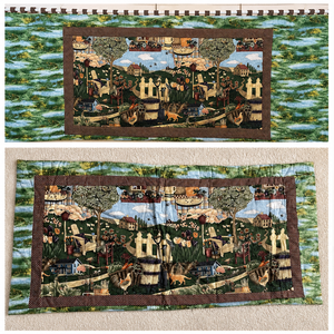 Falvédő - 192 x 64 cm  késztermék - otthon & életmód - lakástextil - falvédő - Meska.hu