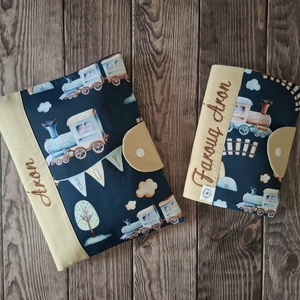 Pelenkatartó táska + egészségügyi kis könyv borító  késztermék, Baba - mama, Pelenkázó, babafürdető kellékek, Pelenkázó szett, Varrás, Nem késztermék esetén az elkészítési és postára adási idő: kb. 20 munkanap

Pelenkatartó táska / pe..., MESKA