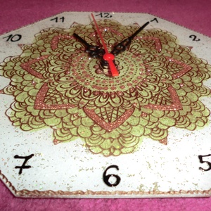 mandala óra - Meska.hu