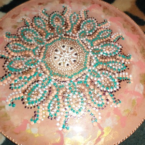 mandala, Otthon & Életmód, Dekoráció, Spiritualitás, Mandala, Festészet, Üvegművészet, MESKA