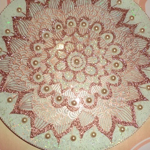  mandala, Otthon & Lakás, Dekoráció, Mandala, Spiritualitás, Festészet, Üvegművészet, Meska