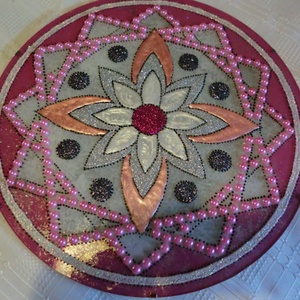  mandala csajos , Otthon & Életmód, Dekoráció, Spiritualitás, Mandala, Festészet, Üvegművészet, MESKA