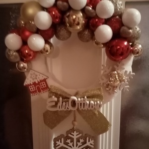 Adventi ajtó kopogtató  - Meska.hu