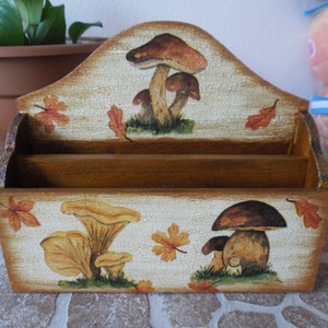 levéltartó,csekktartó gombák  -  - Meska.hu