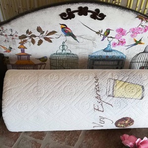 Madárházas fali papírtörlő tartó - otthon & életmód - konyhafelszerelés, tálalás - konyhai textil - konyharuha & törlőkendő - Meska.hu