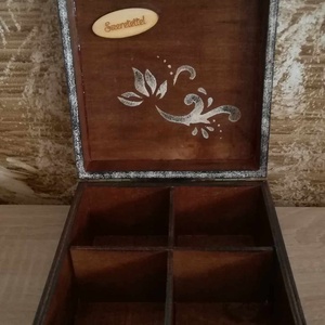 Ékszerdoboz ,Teásdoboz, doboz,teatartó  ,tároló - ékszer - ékszertartó - ékszerdoboz - Meska.hu