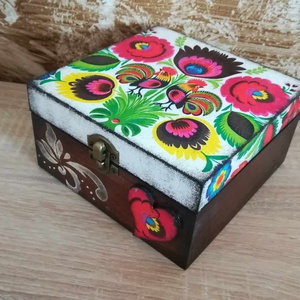 Ékszerdoboz ,Teásdoboz, doboz,teatartó  ,tároló - ékszer - ékszertartó - ékszerdoboz - Meska.hu
